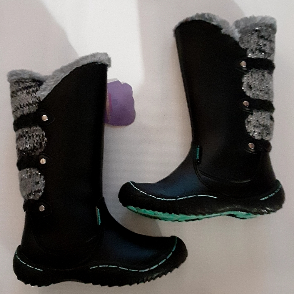 Kids jambu Azami boots black new size 9m